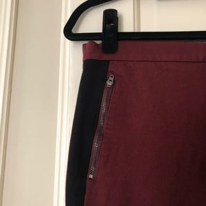 Banana Republic Sloan Pants, burgundy